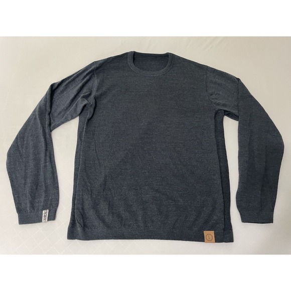 PAKA Other - PAKA Mens Sweater XL Blue Royal Alpaca Blend Handmade Pullover Knit Crewneck